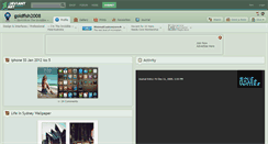 Desktop Screenshot of goldfish2008.deviantart.com