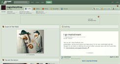 Desktop Screenshot of magnettarpittrap.deviantart.com