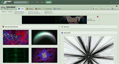 Desktop Screenshot of biomatter.deviantart.com