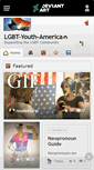 Mobile Screenshot of lgbt-youth-america.deviantart.com