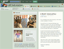 Tablet Screenshot of lgbt-youth-america.deviantart.com