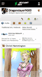 Mobile Screenshot of dragonslayer9000.deviantart.com