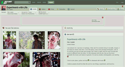 Desktop Screenshot of experiment-with-life.deviantart.com