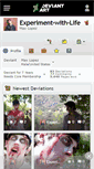 Mobile Screenshot of experiment-with-life.deviantart.com