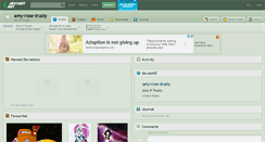 Desktop Screenshot of amy-rose-trusty.deviantart.com