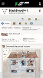Mobile Screenshot of blackblood941.deviantart.com