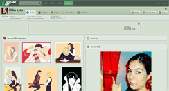 Desktop Screenshot of kiska-eyes.deviantart.com