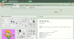 Desktop Screenshot of meowmecomics.deviantart.com