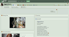Desktop Screenshot of daggersdrawn.deviantart.com