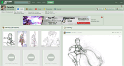Desktop Screenshot of dannthr.deviantart.com