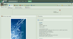 Desktop Screenshot of eyefx.deviantart.com