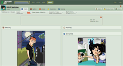 Desktop Screenshot of ninicaleidon.deviantart.com