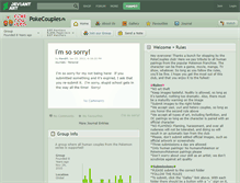 Tablet Screenshot of pokecouples.deviantart.com