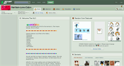 Desktop Screenshot of harrison-love-club.deviantart.com