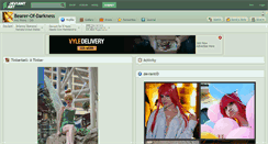 Desktop Screenshot of bearer-of-darkness.deviantart.com