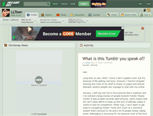 Tablet Screenshot of lltoon.deviantart.com
