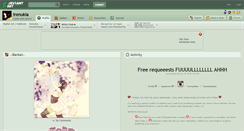 Desktop Screenshot of irenukia.deviantart.com