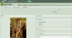 Desktop Screenshot of anonymousgrl.deviantart.com