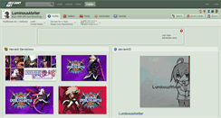Desktop Screenshot of luminousatelier.deviantart.com
