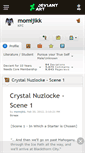 Mobile Screenshot of momijikk.deviantart.com