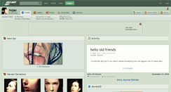 Desktop Screenshot of hojax.deviantart.com