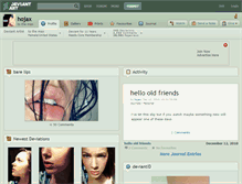 Tablet Screenshot of hojax.deviantart.com