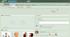 Desktop Screenshot of fatimagic.deviantart.com