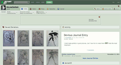 Desktop Screenshot of nicoledefekt.deviantart.com