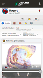 Mobile Screenshot of nogert.deviantart.com