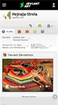 Mobile Screenshot of nejnaja-strela.deviantart.com