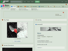 Tablet Screenshot of bisrev.deviantart.com