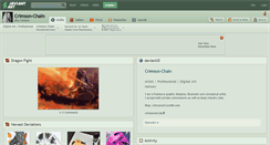 Desktop Screenshot of crimson-chain.deviantart.com