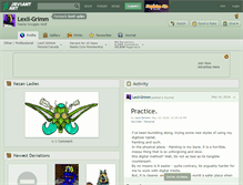 Tablet Screenshot of lord-spike.deviantart.com