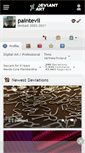 Mobile Screenshot of paintevil.deviantart.com