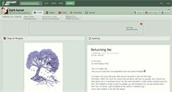 Desktop Screenshot of dark-kunor.deviantart.com