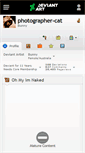 Mobile Screenshot of photographer-cat.deviantart.com
