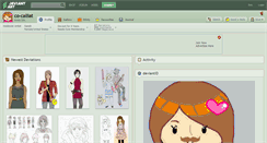 Desktop Screenshot of co-calliat.deviantart.com