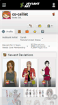Mobile Screenshot of co-calliat.deviantart.com