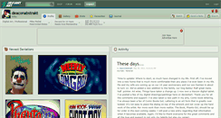 Desktop Screenshot of deaconabstrakt.deviantart.com