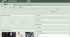 Desktop Screenshot of cachal.deviantart.com