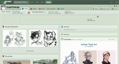 Desktop Screenshot of graphicmanga.deviantart.com