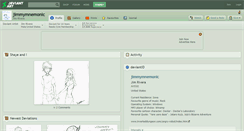 Desktop Screenshot of jimmymnemonic.deviantart.com