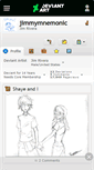Mobile Screenshot of jimmymnemonic.deviantart.com