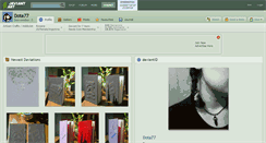 Desktop Screenshot of dota77.deviantart.com