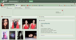 Desktop Screenshot of colormylifepretty.deviantart.com