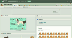 Desktop Screenshot of licktherainbow.deviantart.com