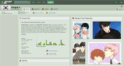 Desktop Screenshot of hanguk.deviantart.com