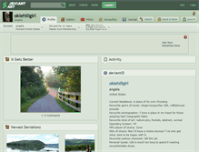 Tablet Screenshot of okiehillgirl.deviantart.com