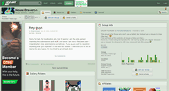 Desktop Screenshot of mouse-drawers.deviantart.com
