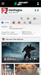 Mobile Screenshot of maidnagisa.deviantart.com
